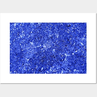 Abstract Background in Cobalt Blue Posters and Art